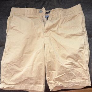 Marc Anthony Light Tan Flat Front Shorts
